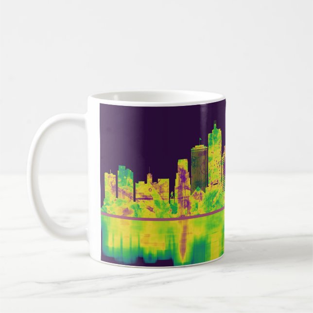 Mug Memphis Tennessee Skyline (Gauche)