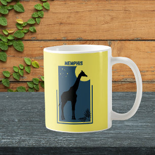 Mug Memphis Zoo Tennessee Vintage Giraffe