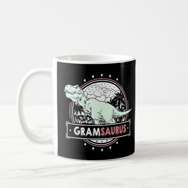 Mug Mens GramSaurus Gram idée de Gram pour les femmes  (Gauche)