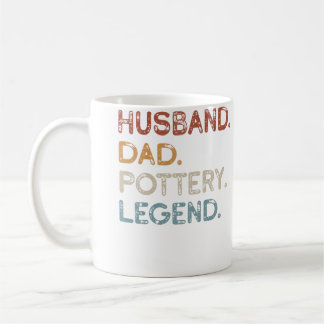 Mug Mens Husband Dad Pottery Legend Vintage Funny Pott