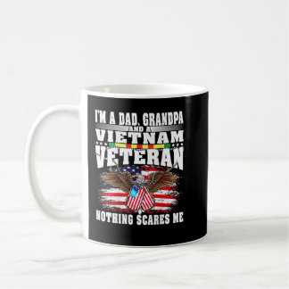 Mug Mens I'm A Dad Grandpa And Vietnam Veteran - Nothi