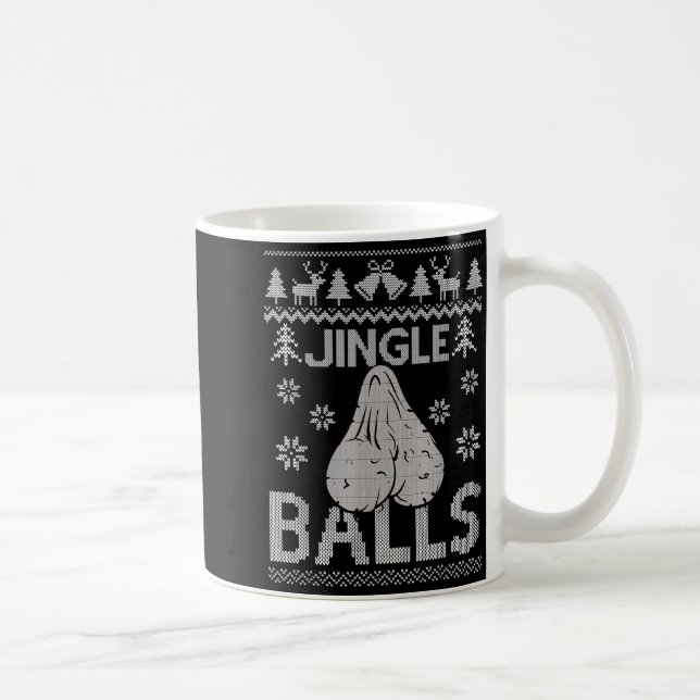 Mug Mens Jingle Adult 18+ Ugly Christmas Sweater  (Droite)
