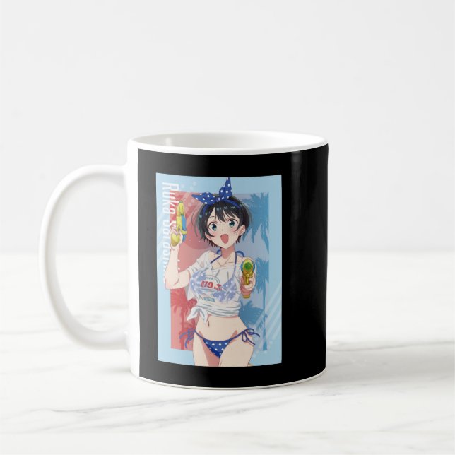 Mug Mens Meilleur Louer Japonais Manga A Girfriend Cad (Gauche)