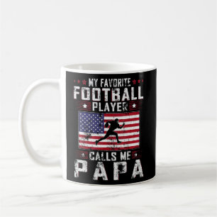 Mug Mens Mon Joueur De Football Préféré M'Appelle Papa