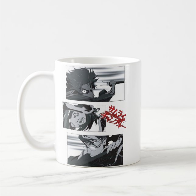Mug Mens My Favori Manga Samurai Anime Champloo Gif (Gauche)
