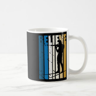 Mug Mens Retro Mens Biathlon Cible Tir Gun Winte