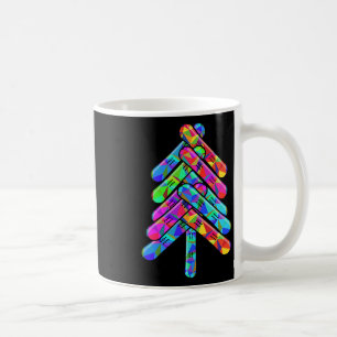 Mug Mens Snowboard Mountain Pine Tree Snowboard Love