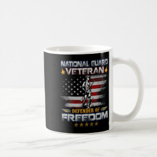 Mug Mens US Army National Guard Vétérinaire Drapeau Vi