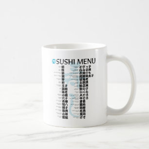 Mug Menu Sushi-panese