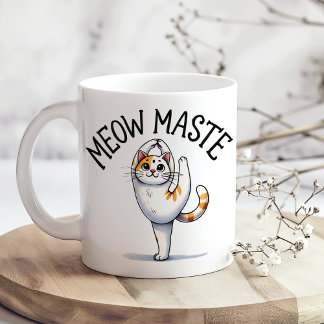 Mug "Meow Maste" Drôle Amoureux des chats