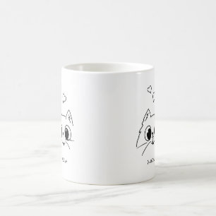 Mug MEOW Pour Amoureux de les chats Drôle
