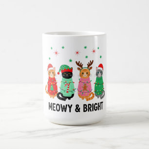 Mug Meowy Christmas Cat