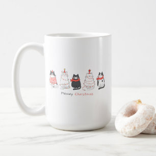 Mug Meowy Christmas Cats