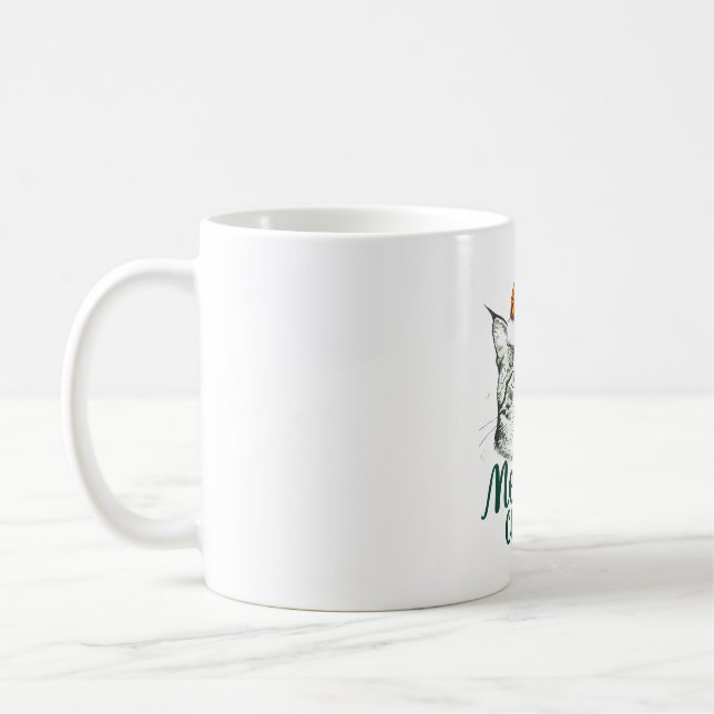 Mug Meowy kitty Christmas (Gauche)