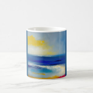 Mug Mer Abstraite 04