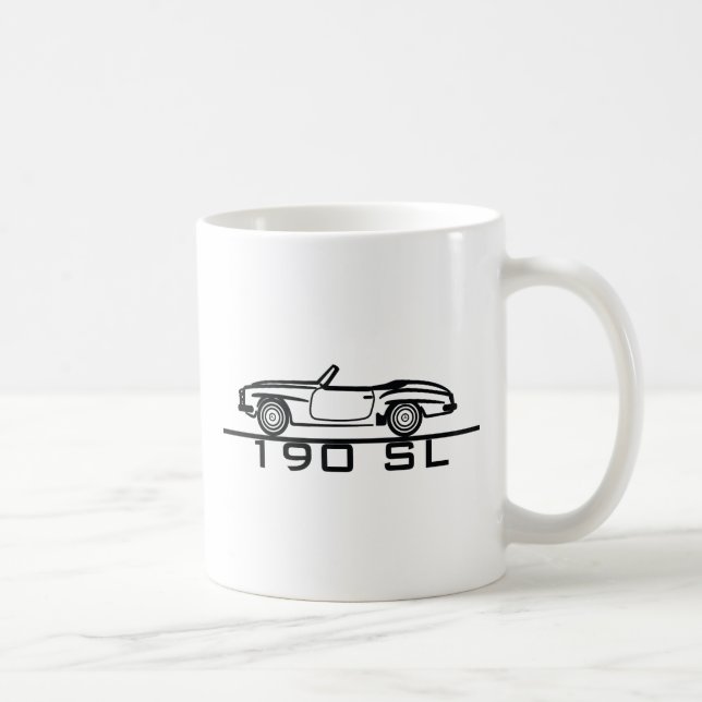 Mug Mercedes 190 SL Type 121 (Droite)