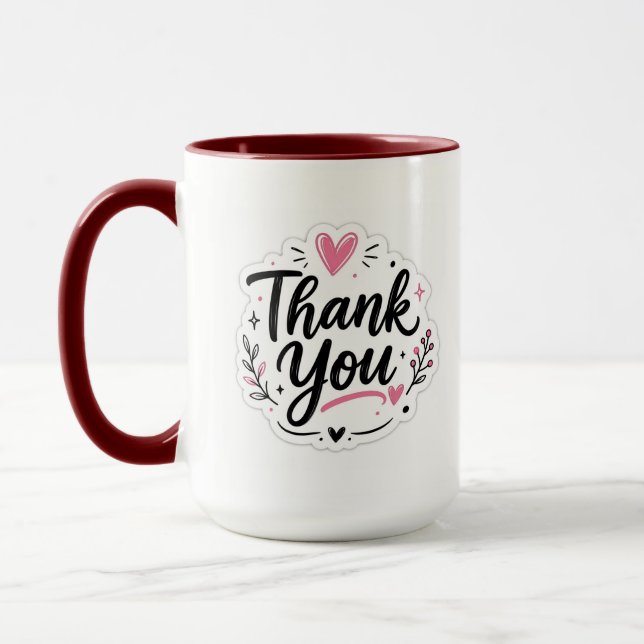 Mug Merci  (Gauche)
