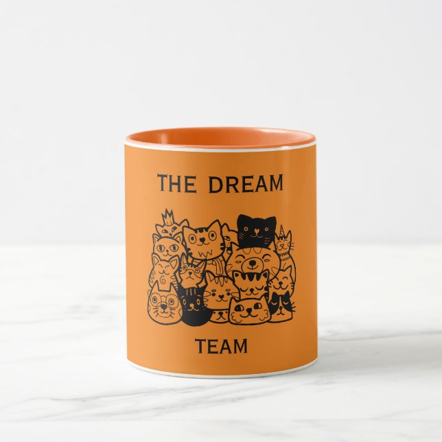 Mug Merci à l'équipe d'entreprise (Centre)