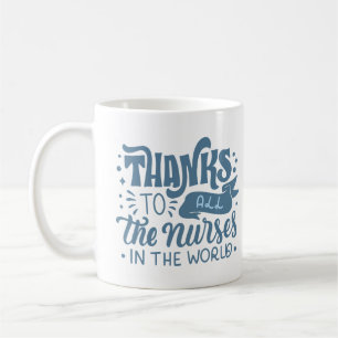 MUG MERCI À TOUS LES INFIRMIERS DU MONDE