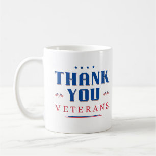 Mug Merci Anciens Combattants Fiers Soldats de l'Armée