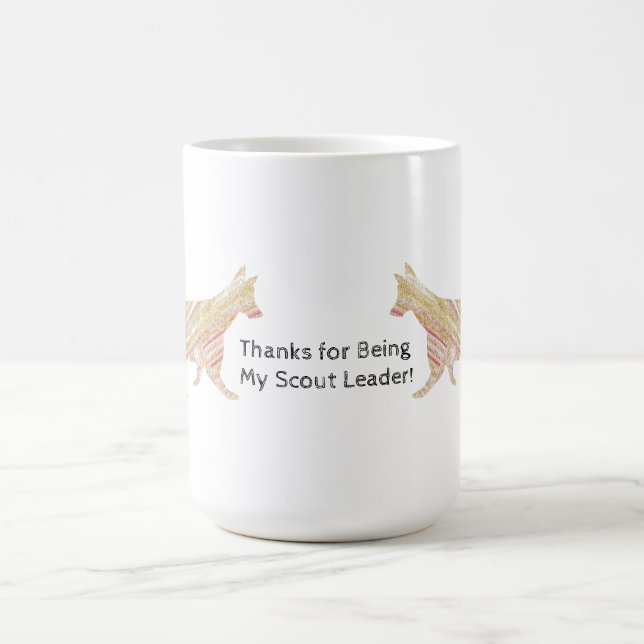 Mug Merci animal Woodland Chef scouts Fox (Centre)