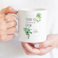 Merci de m'avoir aidé à faire pousser des plantes
