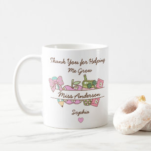 Mug Merci de m'avoir aidé à grandir Remerciement aux e