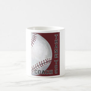Mug Merci d'entraîneur de base-ball