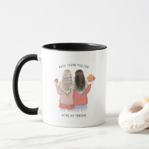 Mug Merci d'être ma personne   Meilleur Ami