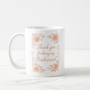 Mug Merci d'être ma servante d'honneur - cadeau de la 