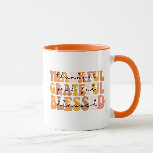 Mug Merci gracieux béni (Droite)