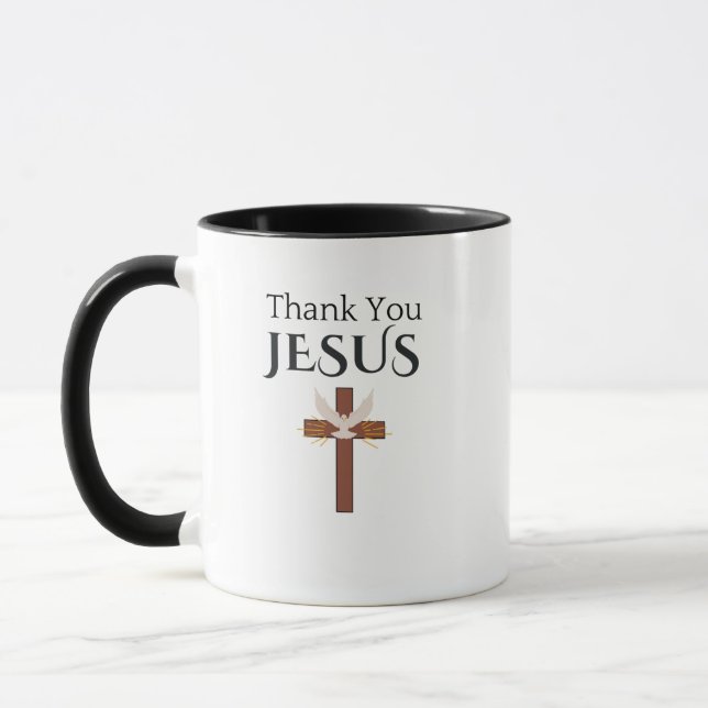 Mug Merci Jésus (Gauche)