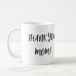 Mug Merci maman typographie