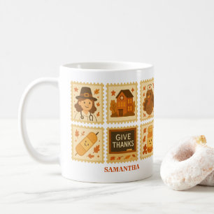 Mug Merci Nurse Collage   Automne