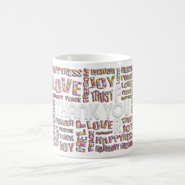Mug Merci Pour ... Cœurs (Centre)