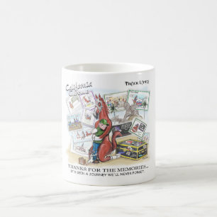 MUG MERCI POUR LES SOUVENIRS - CHROME DE LA CALIFORNIE