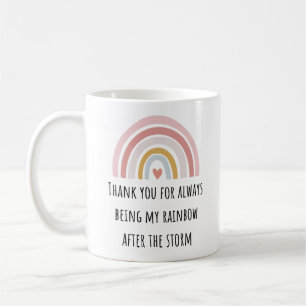 Mug Merci Pour Toujours Être Mon Amitié Arc-En-Ciel