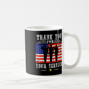 Mug Merci pour vos services patriotiques - Anciens com