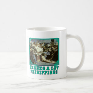Mug Merci tee - shirt drôle de marathon de Phidippides