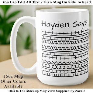Mug Merde, Ce Message Caché 144BW Drôle pour le Bureau