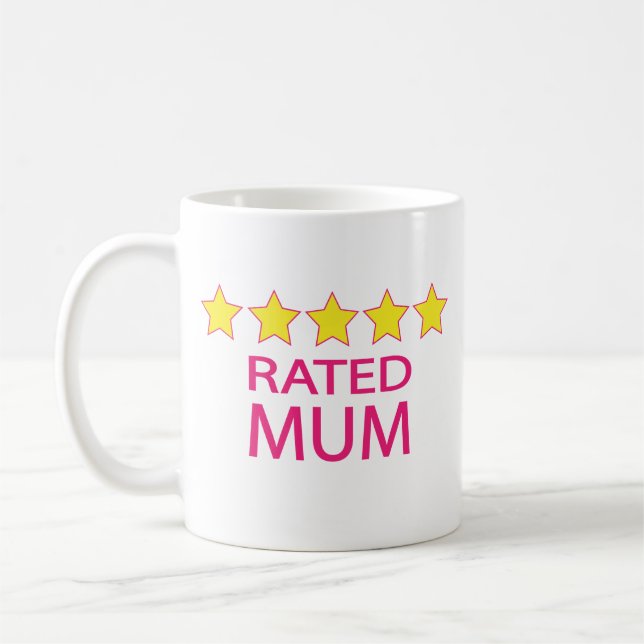 Mug Mère cinq étoiles (Gauche)
