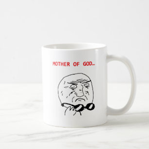 Mug mère de meme d'un dieu