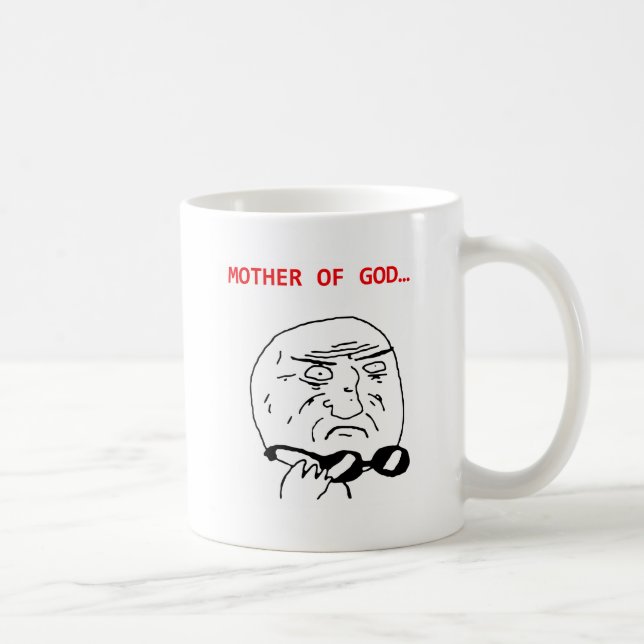 Mug mère de meme d'un dieu (Droite)