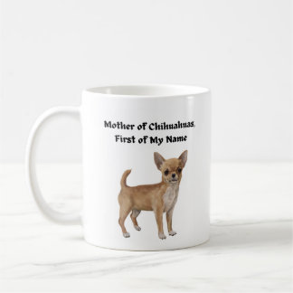 Mug Mère du Chihuahuas, Prénom de mon nom