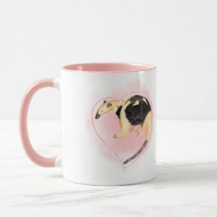 Mug Mère et bébé tamandua anteater Meilleure maman jam