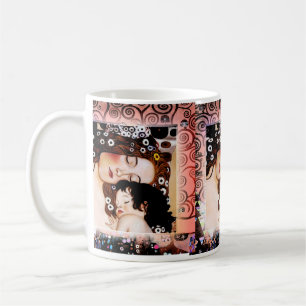 Mug Mère et enfant par le collage de Gustav Klimt