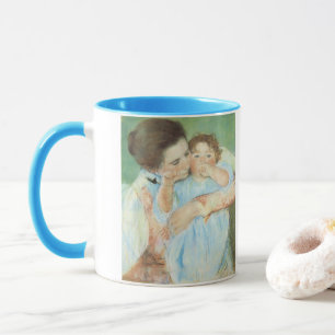 Mug Mère et Enfant par Mary Cassatt, Beaux-Arts Ancien