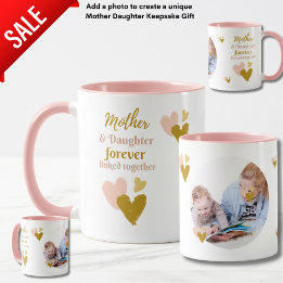 Mug Mère et fille jamais liée photo liée
