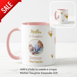 Mug Mère et Fille toujours liée ensemble PHOTO