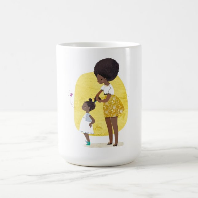 Mug Mère et fille Tournesol jaune (Centre)